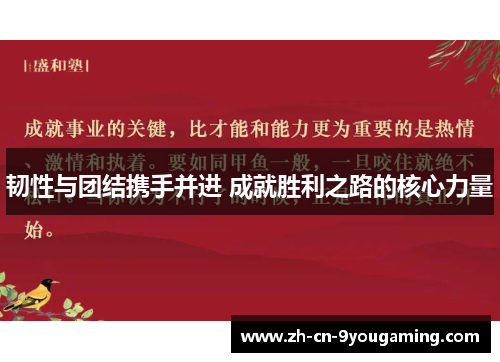 韧性与团结携手并进 成就胜利之路的核心力量